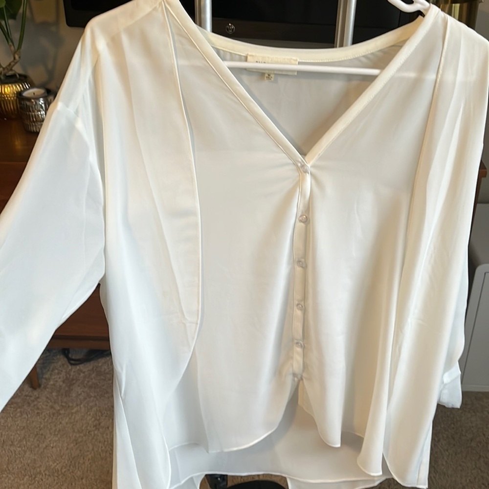 Sugar + Lips medium flowy blouse